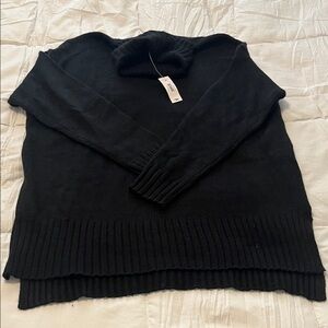 Joe Fresh Black Cowl Neck Sweater
